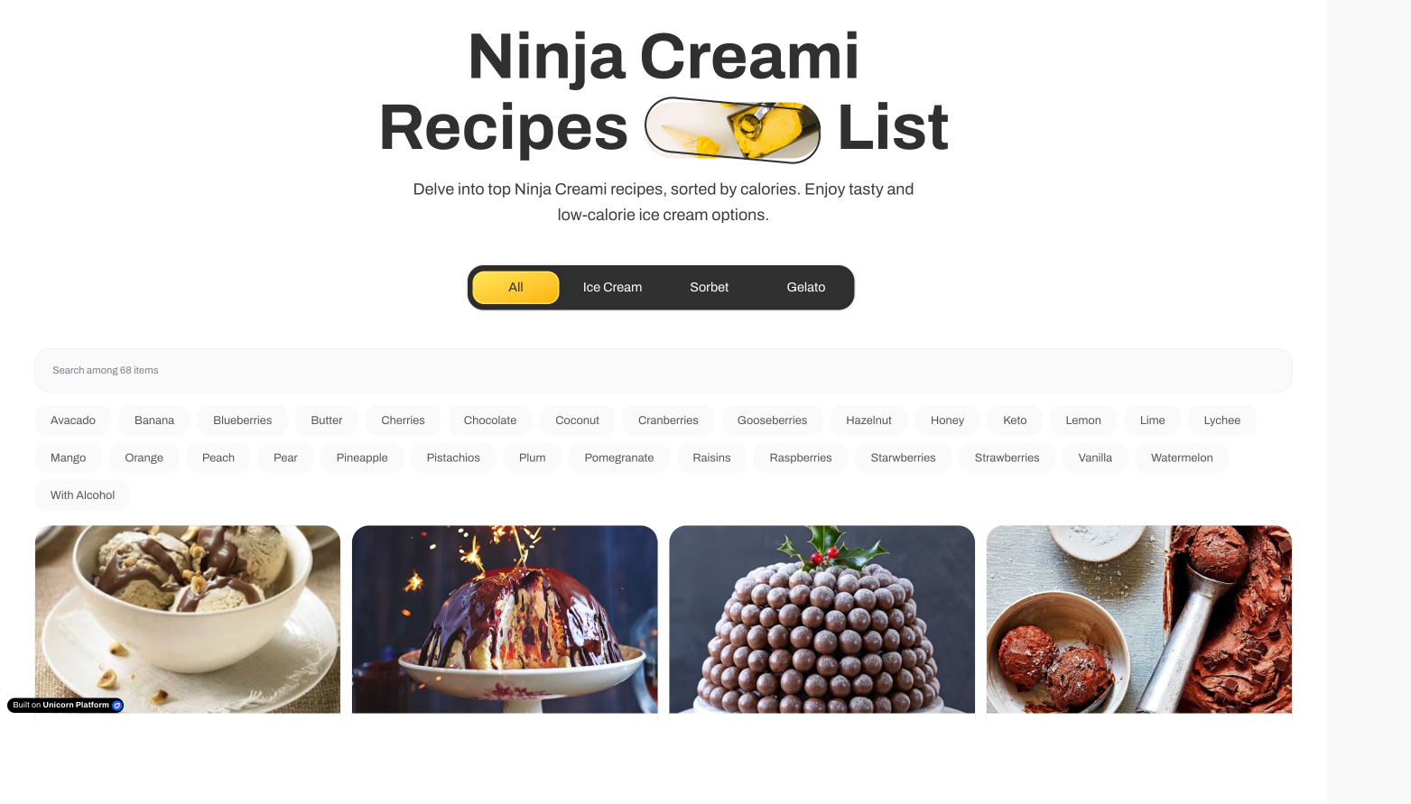 Unicorn Platform - Best no code directory builder